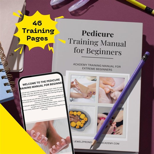 Pedicure Training Manual for Beginners | Step-by-step Foot Care PDF Guide - Etsy