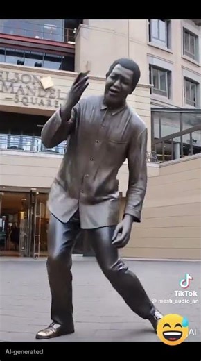 Nelson Mandela statue on the trend🔥🔥