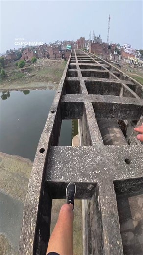 3.6M views · 34K reactions | Water pipeline parkour ‍♂️ Shot on #DJIOsmoNano #DJI #Parkour #ParkourPOV #Varanasi #POVCamera #RunningCamera | Oliver Nordin | Facebook