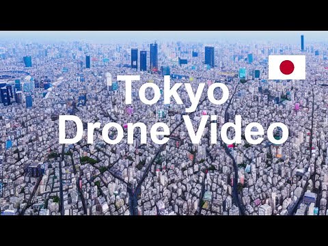 Tokyo City 🇯🇵 - Japan (drone view)
