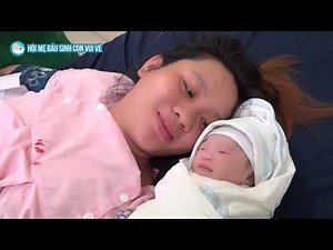 VƯỢT CẠN | HÀNH TRÌNH SINH CON | mẹ hạnh phúc khi thấy con yêu chào đời | HỘI MẸ BẦU SINH CON VUI VẺ