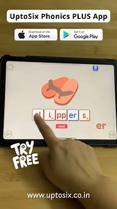 Unlock your child's reading SUPERPOWER! Download the UptoSix Phonics PLUS App and try the app for FREE! the most effective interactive phonics app for kids. covers every phonics concept. Endless reading and spelling practice helps to build a solid foundation in reading and spelling. UptoSix Phonics app is available on the Google Play Store and App Store. Download Now! #preschool #kindergarten #phonics #kidslearning #earlylearning #parenting #education #phonicsapp #learningthroughplay #homeschool