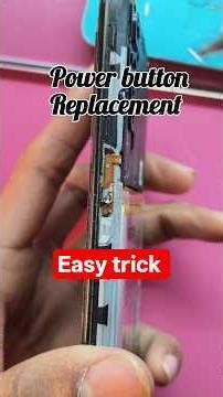 Power button replacement easy trick #mobilereparing #rupeshthakurtech #repair #mobilephone #viral