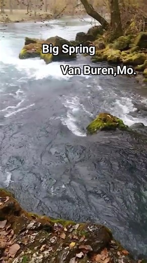 2.5K views · 60 reactions | Located in Van Buren is Missouri's largest spring. Beautiful beyond words. Put it on your list. #travel #Amazing #hiking #camping #life #fall #waterfall #thetriptribe #retiredandroadtripping | Retired and Roadtripping | Facebook