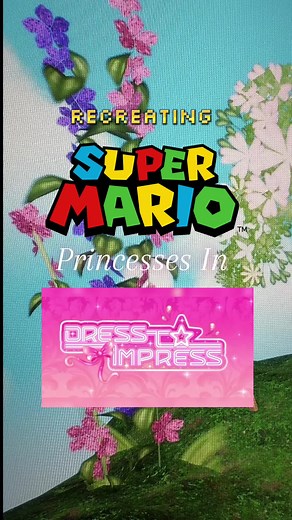 . ݁₊ ⊹ . ݁Making Super Mario Princesses In DTI! ❀✩₊˚.⋆☾⋆⁺₊✧ #dti##dresstoimpresstopmodel ##supermario#peach#daisyrosalina#fyp