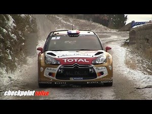 S.Loeb vs S.Ogier WRC MONTE CARLO 2013 HD