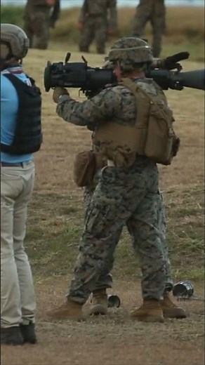 Watch M3E1 (MAAWS) Live Fire Training with Infantry and Marine in Seconds!