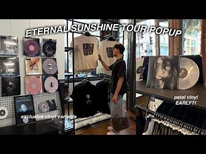 ARIANA GRANDE ETERNAL SUNSHINE TOUR POPUP STORE! (EXCLUSIVE VINYL & MERCH)