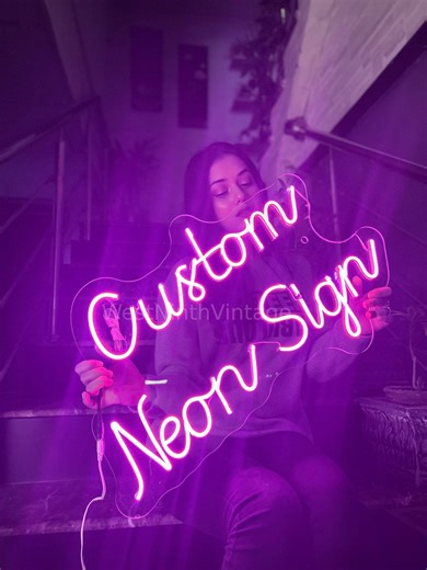 Custom Neon Sign |aesthetic Neon Sign | Personalized Names| Name Neon Sign | LED Wedding Sign| Wall Decor |last Name Sign | Gift for Him/her - Etsy