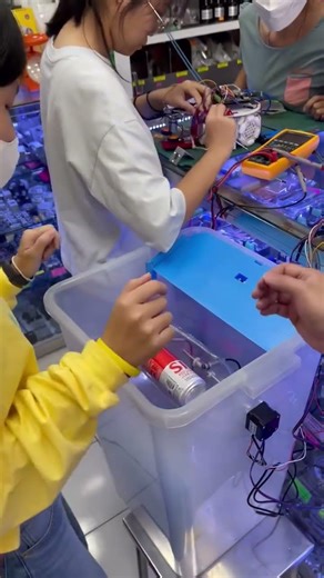 เครื่องแยกขยะอัตโนมัติน้องม.3