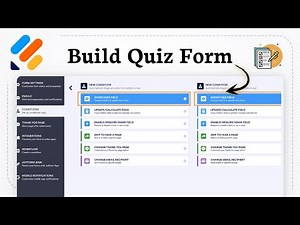 How to create a quiz in Jotform (Design Test Layout)