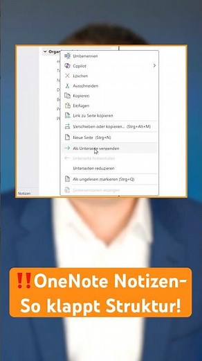 📑OneNote-Notizen strukturieren: So geht's!