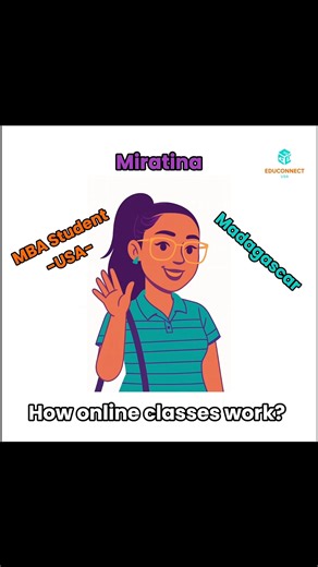 EduConnect USA | Study Abroad on Instagram: "What does a day of classes in the MBA program look like as an international student from Madagascar studying and working in the USA!? Miratina (@itsmiratixx____ ), an ambassador and current MBA student, shares a day in the life of her online classes at Alliant. The hybrid class format makes it possible to live and work in any state, or stay near campus in Los Angeles or San Diego. #internationalstudentlife #onlinecourses #MBA #EduConnectUSA #workstudy