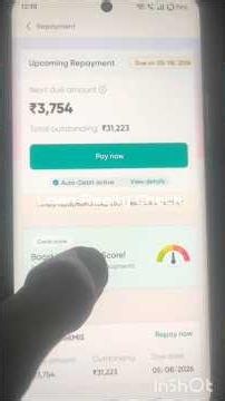 Fibe App ka First Payment Done! 💸" ya "Fibe Loan Repayment Kaise Karein?"