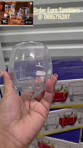 Serve your guests in style with Euro Tumblers from Table Charm #tablecharm #tc #tcglassware #glassware #eurotumblers