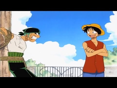 Zoro napilit maging pirata ni Luffy | Tagalog One piece #onepiece