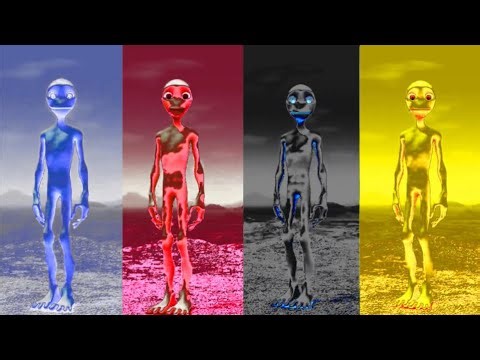 Alien Dance | Fun colours |2025 Music Video | ✅🪐