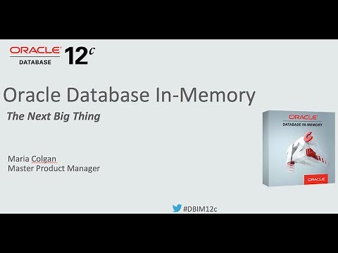 Oracle Database In-Memory Overview - DBIM Workshop part1
