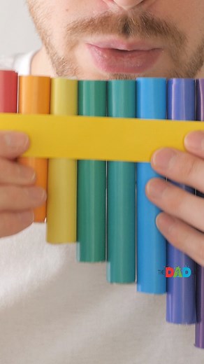 Crafting Musical Magic! 🎶✨ Learn how to create paper a musical instrument that not only look amazing but actually produce enchanting sounds #TheDadLab #papercrafting #papercraft | TheDadLab
