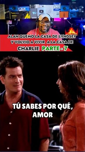 Charlie se la devuelve a Judith y se burla de ella Serie dos hombres y medio #humor #comedia #series