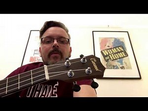Caramel CB500 baritone ukulele (rosewood) demo