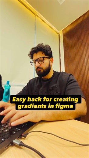 Easy Hack for Creating Gradients in Figma 🎨🔥 #figmahacks #tipsandtricks #plugins