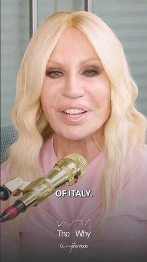 Donatella Versace on how the Medusa logo was chosen | The Why Podcast with Dwyane Wade