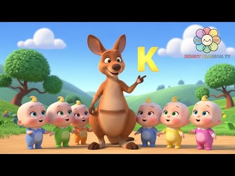 Learn Letter K | K for Kangaroo 🦘 | ABC Learning for Toddlers