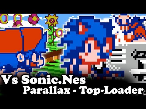 FNF | Vs Sonic Nes Parallax - Top-Loader | Mods/Hard/Gameplay |