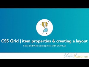 CSS Grid for beginners | grid item properties and creating a layout