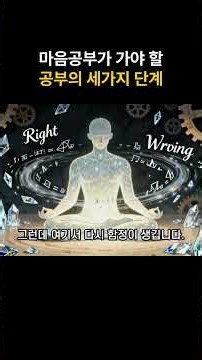 마음공부가 가야 할 공부의 세가지 단계 #마음공부#명상#피올라마음학교#깨달음#정견