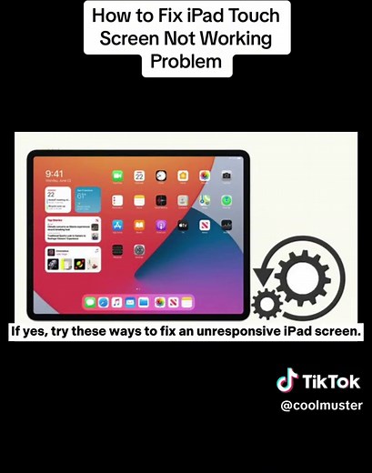 How to Fix iPad Touch Screen Not Working Issue