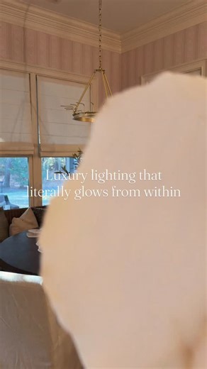 From stone → to statement 🤍 There’s something so special about alabaster… the natural movement in the stone, the way it glows from within, and how it instantly warms a room. Piece by piece, this fixture came together and suddenly the whole dining space felt finished and elevated. Comment LIGHT for the link ✨ | The Nottinghome