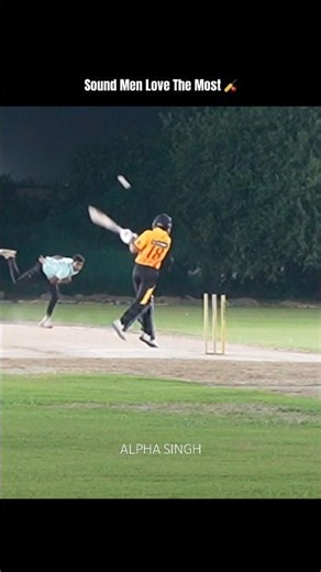 No Doubt We Love this Sound 🤌🏼❤️🏏 #cricket #alphasingh #cricketlover