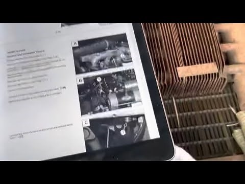 Bobcat 853 engine removal step by step using the service manual