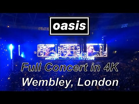 Oasis London Night 1 - Full Video in 4K - 25th July 2025