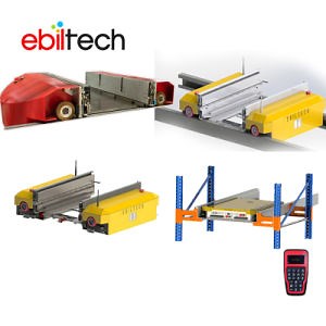 [Hot Item] High Density Storage Racking System Bins Cartons Storage Use Warehouse Equipment Four-Way Multi Shuttle