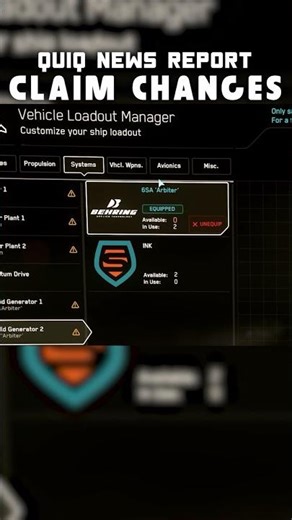 Star Citizen Alpha 4.8 Claim Changes 😱「QUIQ」