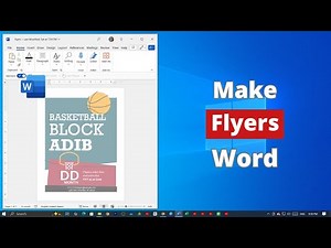How to Make Flyers on Microsoft Word