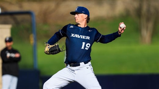 Baseball Takes Extra-Innings Win in Series Opener at Georgetown - Xavier University Athletics