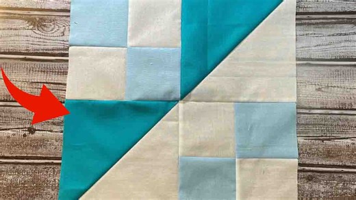 The Sickle Quilt Block Tutorial