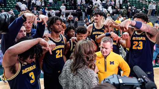Michigan basketball takes big lesson from Indiana football to beat MSU