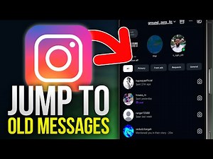 How To Jump To Old Messages On Instagram (2026 Updated Tutorial)