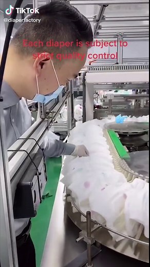 Diaper factory on TikTok