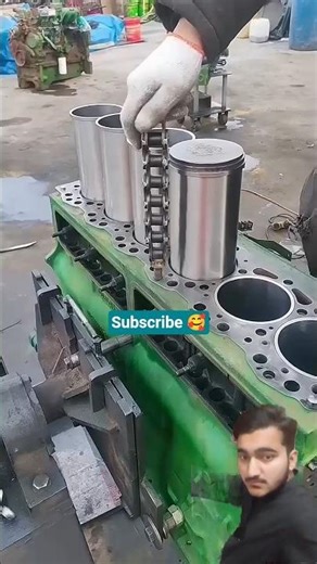 Diesel engine assembly process- Good tools and machinery make work easy