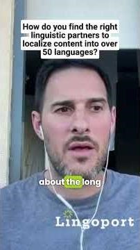 Andy Andersen - Choosing Linguistic Partners