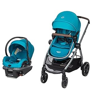 Maxi-Cosi Zelia²Max 5-in-1 Modular Travel System, Tetra Teal
