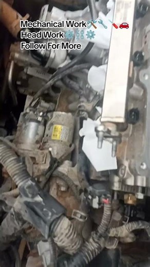 Engine Head Work #automobile #problemfix #mecanical #mechanic #works #cylinderhead