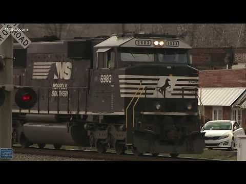 Train horn stuck blaring in middle of the night