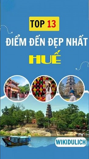 Top 15 địa điểm du lịch Huế đẹp, nổi tiếng nhất #shorts #travel #dulichhue